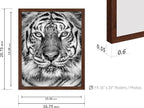 Poster Master Vintage Tiger Face Print - Image 3