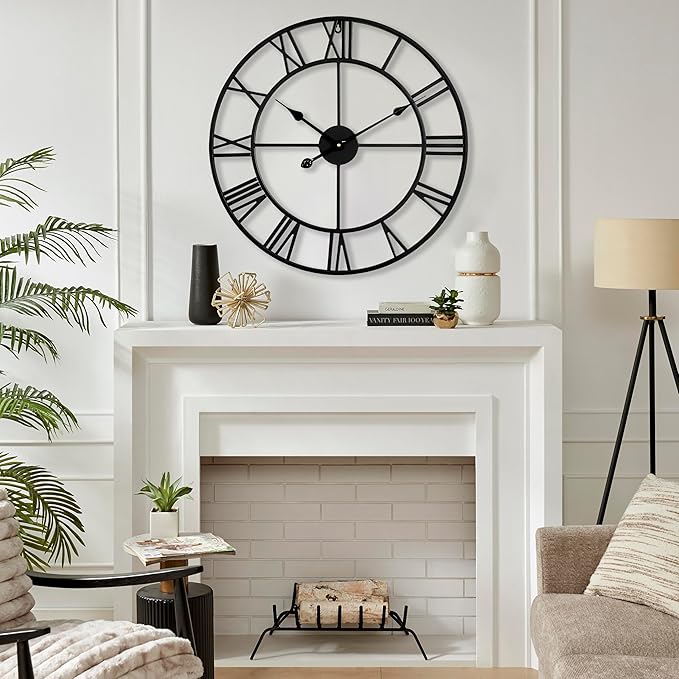 CLXEAST Silent 24 Inch Wall Clocks - Image 6