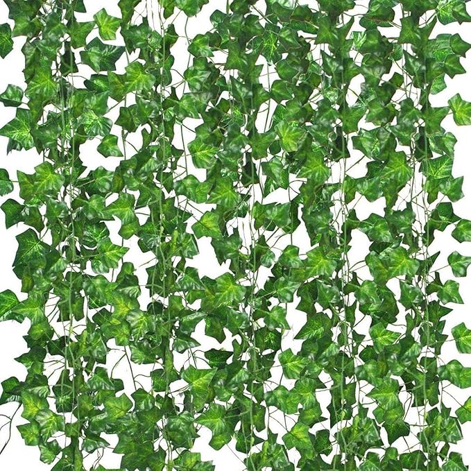 Comtelek 252 FT Artificial Ivy 36 Pack Ivy Vine Garland Ivy Leaves Greenery by Comtelek