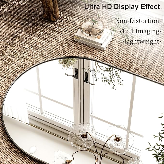 HARRITPURE 86x46 inch Full Length Mirror - Image 3