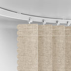 100% Blackout Room Divider Curtains Ceiling Curtain Track Sets Blackout - Image 4