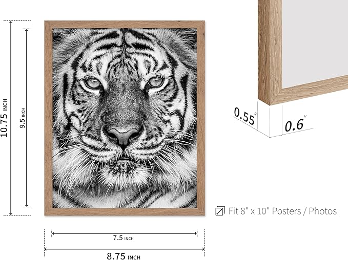 Poster Master Vintage Tiger Face Print - Image 3