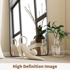 BEAUTYPEAK Black Full Length Mirror, Suitable - Image 4