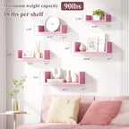 SRIWATANA Floating Shelves, Wall Shelves - Image 6