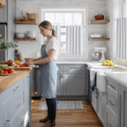 RYB HOME 100% Blackout Short Curtains - Image 2
