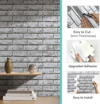 Commomy Faux Brick Peel and Stick Wall Panels - Image 6