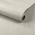 Grasscloth Peel and Stick Wallpaper Gray Faux Linen Contact Paper 15.7inch x by MANONIRIA