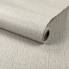 Grasscloth Peel and Stick Wallpaper Gray Faux Linen Contact Paper 15.7inch x by MANONIRIA