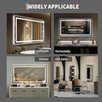 GarveeHome 50x26 LED Bathroom Mirror - Image 7