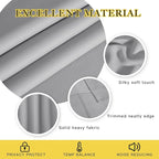 NICETOWN Blackout Short Curtain 45 inches Long - Image 4