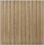 Art3d Slat Wall Panel, 3D Fluted Textured Panel 12-Tile 19.7 x 19.7in. - Image 2