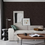 Abyssaly Brown Peel and Stick Self Adhesive Wallpaper - Image 6