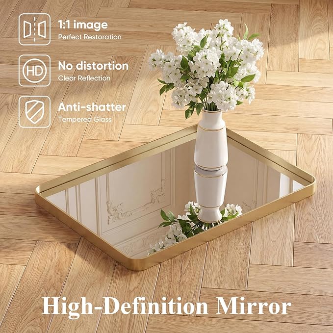 NEWBULIG 32X48 Inch Bathroom Mirror - Image 3