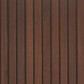 VEELIKE Walnut Wooden Slat Wallpaper Peel and Stick Waterproof Dark Wood by VEELIKE
