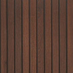 VEELIKE Wide Dark Walnut Wood Slat Peel and Stick Wallpaper Wood Contact Paper by VEELIKE