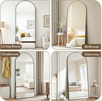 Suidia 72"x44" Arched Full Length Mirror - Image 7