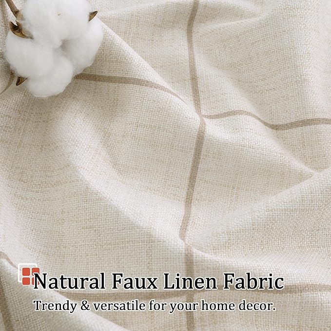 Lajode Linen Blackout Curtains for Living Room - Image 5