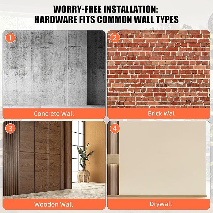 Garage Hooks, 4 Pack Wave Hooks - Image 5