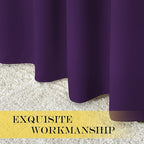 NICETOWN Blackout Curtains for Sliding Glass Door Room Divider Noise Reduce - Image 5