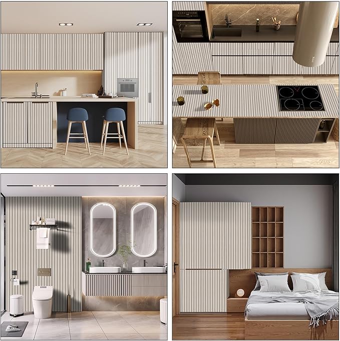 Wood Slat Peel and Stick Wallpaper - Image 2