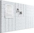 Bumusty Large Cork Board Alternative-36 x 24" Felt Bulletin Board Tiles by BUMUSTY