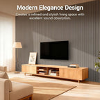 TONOR Wood Wall Panels for Wall, 2 Pack 47.2" x 23.6"/ 120 x60cm Acoustic Wall - Image 4