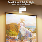 6Pcs Picture Light Battery Operated, Magnetic Led Painting Light - Image 4
