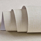 TANONE Contact Paper Peel and Stick 23.6" W X394 L, Grasscloth Wallpaper Self by TANONE