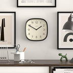 JONES CLOCKS® Sprite wall Clock | Modern Retro Rounded Square Clock | 10 inch | - Image 3