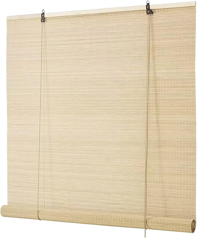Bamboo Blinds for Interior Windows Easy to Install Bamboo Shades for Indoor by BAYUE