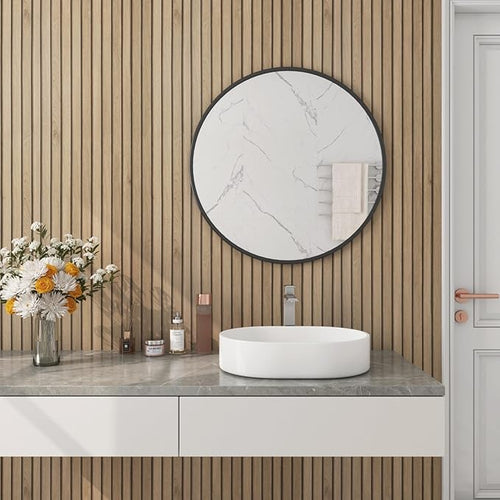 30"x160" Wood Slats Wallpaper for Bedroom Accent Walls Natural Wood Contact by HelloWall