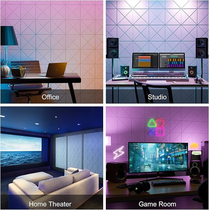 Sonicism 18 Pack X-Lined Acoustic Panels - Image 5