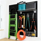 Yuzzy Slat Wall Paneling 4 x 4ft, Garage Slatwall Panel Wall Storage Systems - Image 3