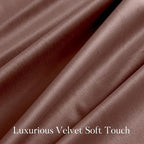 NICETOWN Pink Velvet Curtains 102 inches - Image 5