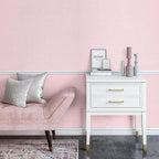 Grasscloth Peel and Stick Wallpaper 15.75x196.85inch Modern Pink Removable - Image 4