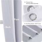 MIULEE Blackout Curtains for Bedroom Living Room 2 Panels, Thermal Insulated - Image 5