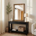 Wooden Bathroom Mirror for Wall, for Farmhouse, Living Room, Entryway Decor - Image 8