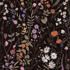 JiffDiff Floral Wallpaper Peel and Stick- 473" x 17.3" Farm Wildwood Daisy by wallpaper