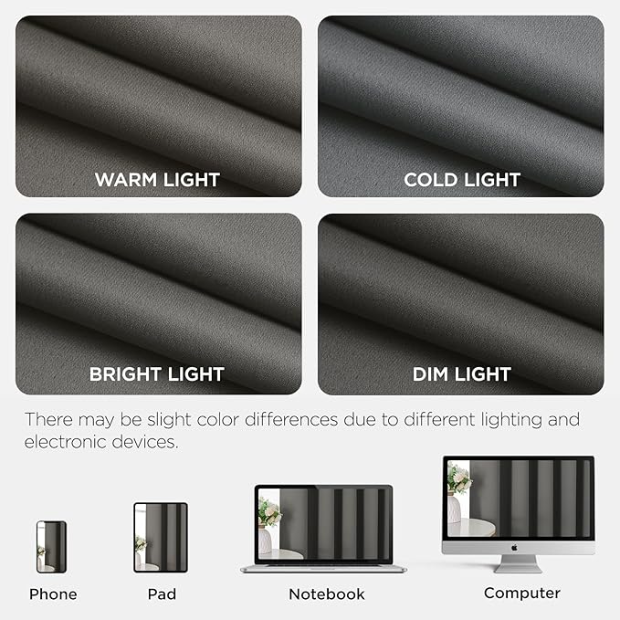 Joydeco Blackout Door Curtain for Doorway Privacy 78 Inches Long, Grommet - Image 8