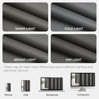 Joydeco Blackout Patio Sliding Door Curtains 96 Inches Long, Grommet Privacy - Image 8
