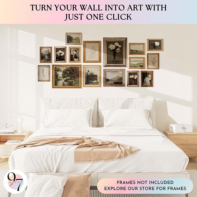97 Decor LARGE 11X14 Vintage Wall Art Prints - Image 3