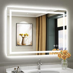 Briivue 44x32 Inch LED Bathroom Mirror by Briivuemodernmirrors
