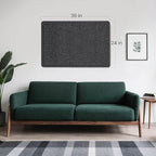 Lightomorrow Bulletin Board, 36 x 24 inches Felt Board - Image 6