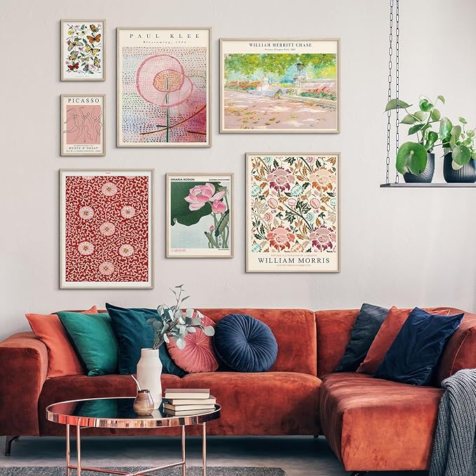 Habseligkeit Flower Posters for Room Aesthetic, Boho Wall Art Prints, Unique - Image 2
