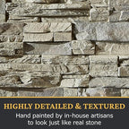AZ Faux High-Density Polyurethane Faux Stone Flush Inside Corner - Image 6
