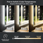 30"x30" LED Bathroom Mirror - Image 7