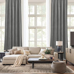 NICETOWN Super Soft Velvet Curtains 84 inches, Sound Reducing Cold Heat - Image 9