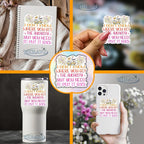 (3Pcs) I Don't Know Where You Got The Audacity But You Need to Put It Back Funny Quotes Vinyl Stickers Durable for Laptops Water Bottles Phones Tumblers Notebooks Cars Mugs Size 3 x 3 Inch