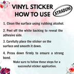 (03Pcs) Please Don’t Be Boring Sticker Sarcastic Attitude Vinyl Decal for Gift Minimal Relatable Quote Stickers for Laptop Water Bottle Journal Size 2.7" x 3"