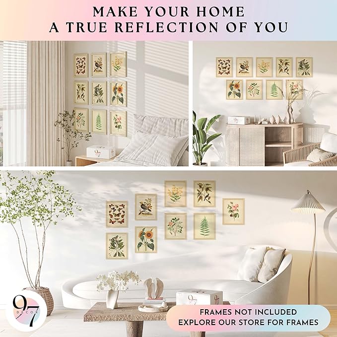 97 Decor Vintage Botanical Wall Art Decor - Image 4